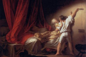 Жан-Оноре Фрагонар «Задвижка», ок 1777 года