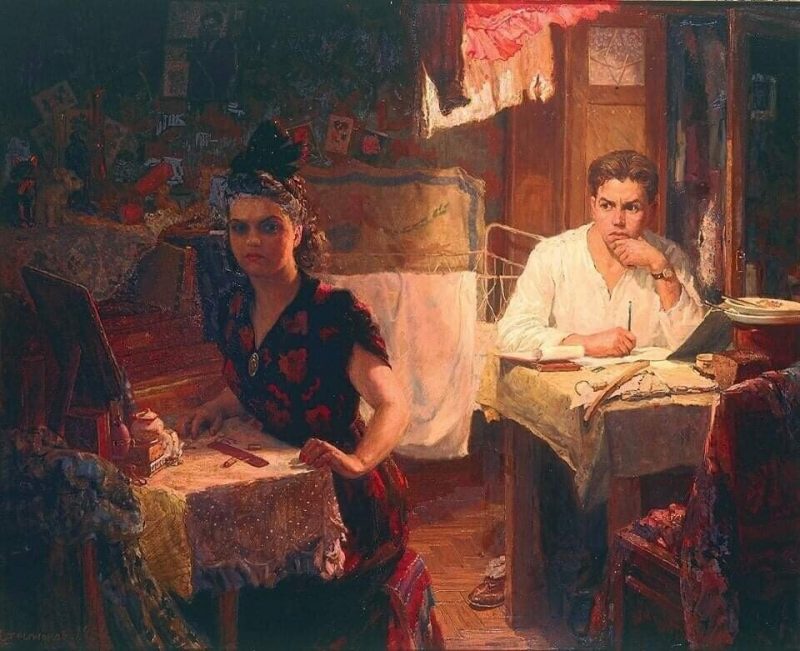 Михаил Стриженов «Чужие», 1954 год